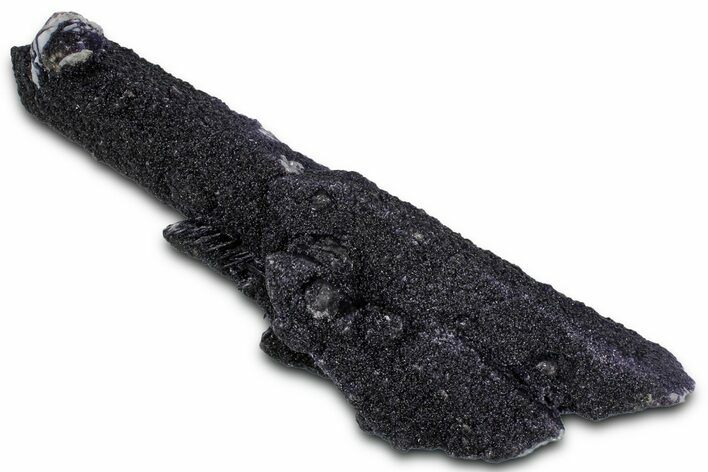 Dark Purple Fluorite Encrusted Quartz Crystals - New Find! #350684